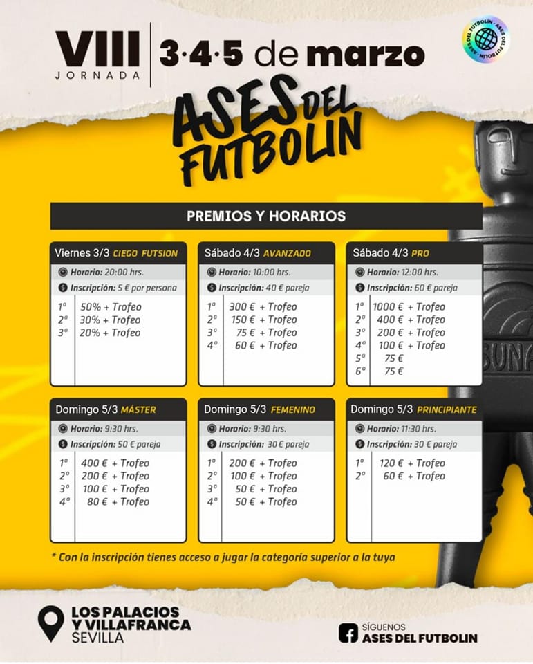 ases del futbolin